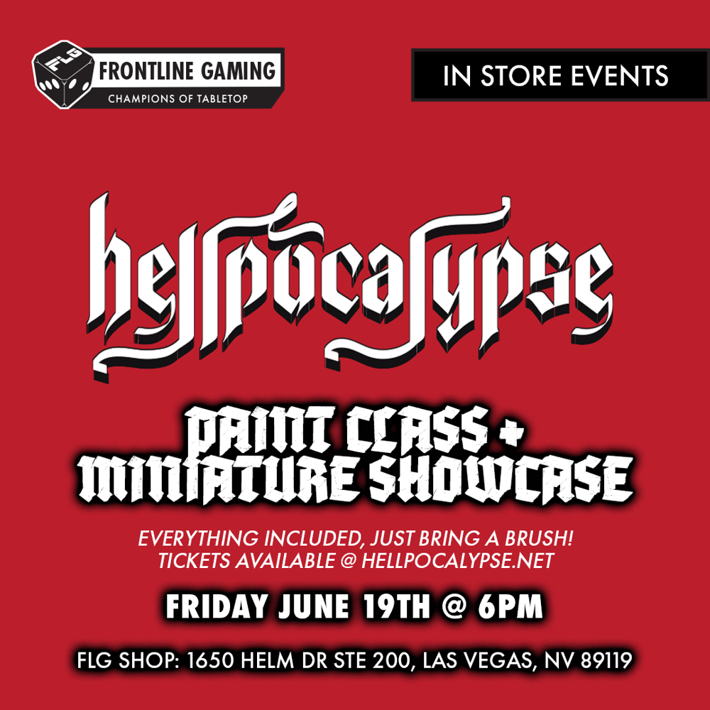 Hellpocalypse Painting Class