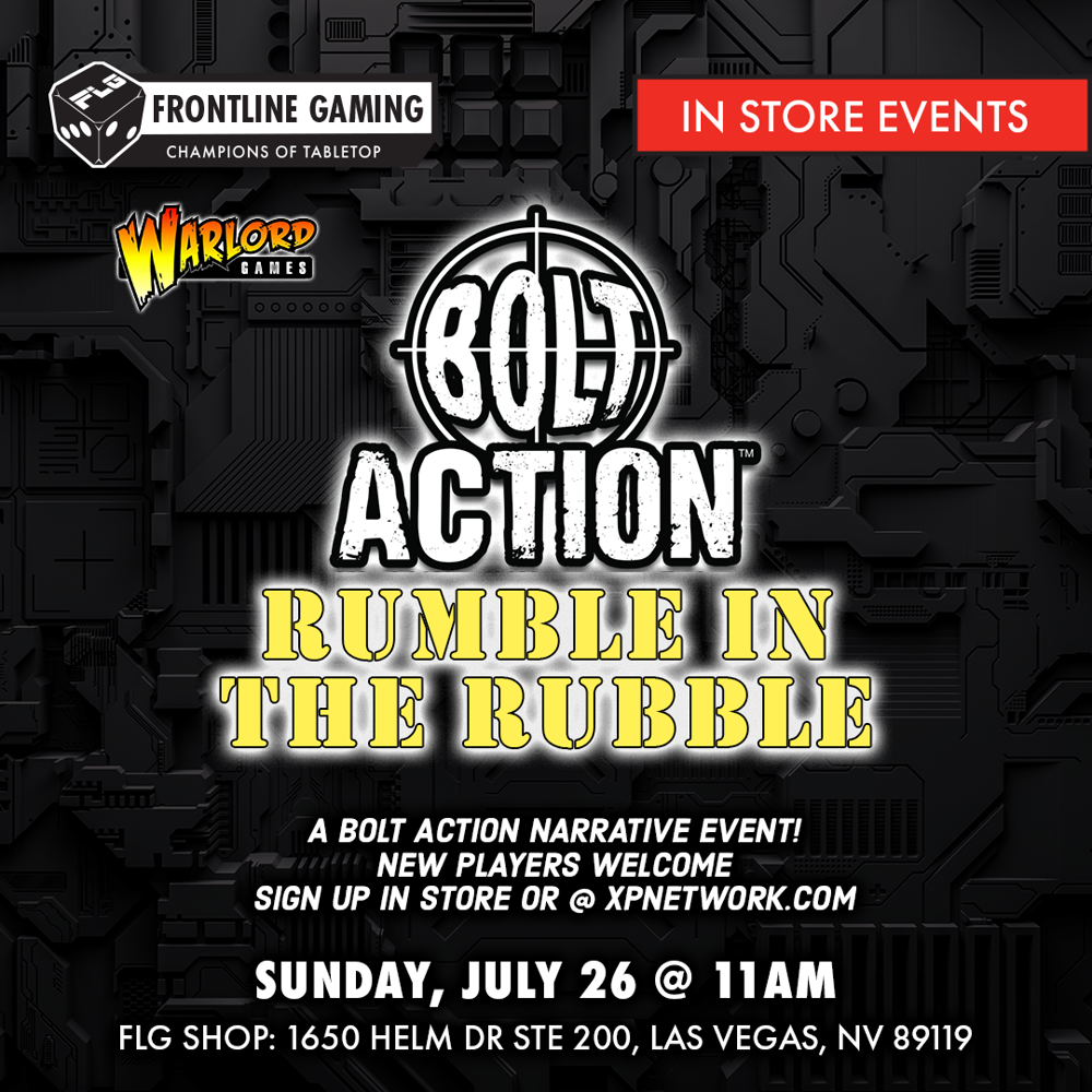 Rumble in the Rubble 2026