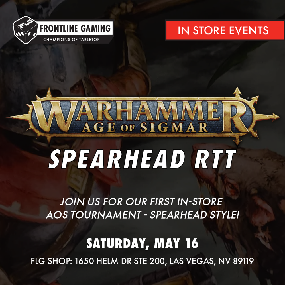 FLG Spearhead RTT - May 2026