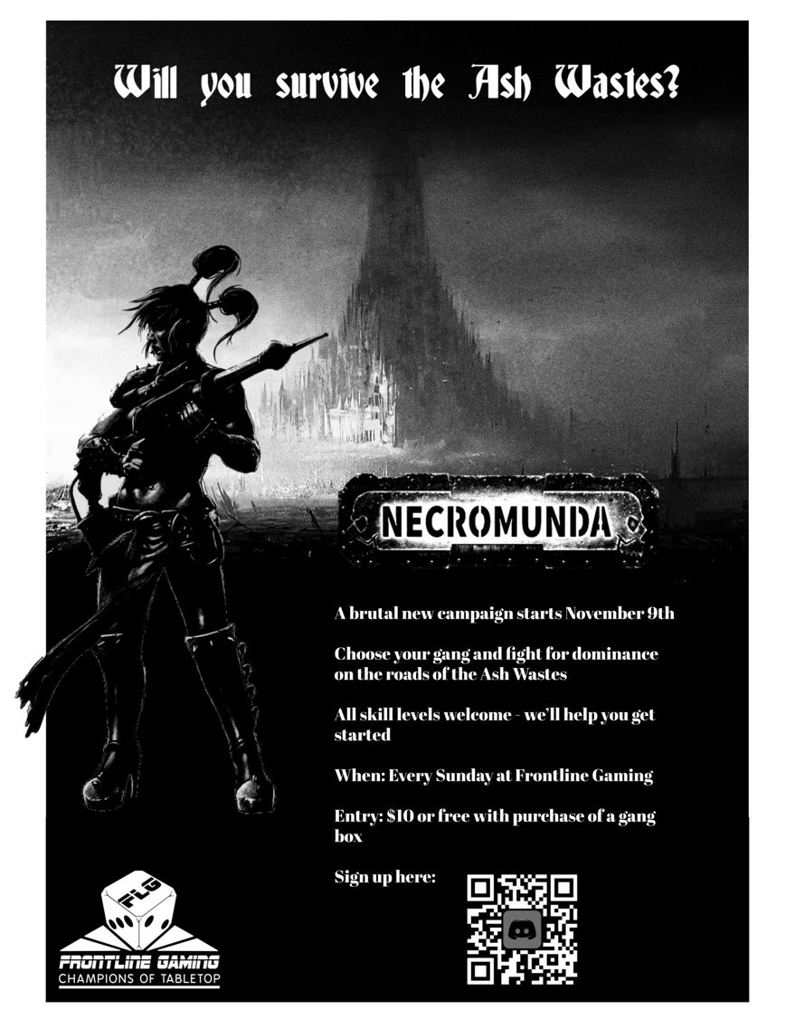 FLG Necromunda Campaign - Ash Wastes